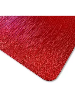 Dainty Home Metallic Galaxy Vinyl Smooth Linear Striped Textured Reversible 15" x 15" Square Placemat Set of 4 -Dainty Home Discount Store Belk 689