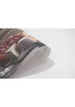 Dainty Home Wine and Grapes Print Textilene Set of 4 Placemats -Dainty Home Discount Store Belk 693