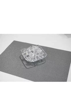 Dainty Home Natural Shimmer Woven Textilene Rectangular Set of 6 Placemats -Dainty Home Discount Store Belk 73