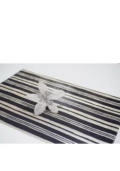 Dainty Home Jagged Reversible Metallic Printed Set of 4 Placemats -Dainty Home Discount Store Belk 737