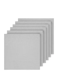 Dainty Home Natural Shimmer Woven Textilene Square Set of 6 Placemats -Dainty Home Discount Store Belk 742