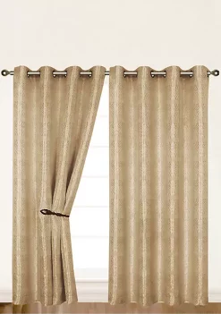 Dainty Home Helen Window Panel Pair