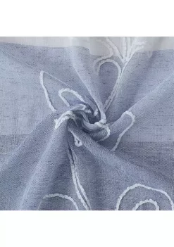 Dainty Home Silvia Embroidered Linen Shower Curtain -Dainty Home Discount Store Belk 770