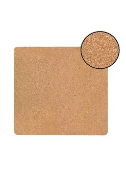 Dainty Home Marble Cork Foil Printed Marble Granite Designed Thick Cork Textured 15" x 15" Square Placemat Set of 2 -Dainty Home Discount Store Belk 819