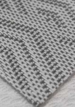 Dainty Home Diamond Woven Textilene Crossweave With Diamond Woven Design Reversible 13" x 19" Rectangular Placemat Set of 6 8 Dainty Home Diamond Woven Textilene Crossweave With Diamond Woven Design Reversible 13" x 19" Rectangular Placemat Set of 6 -Dainty Home Discount Store Belk 858