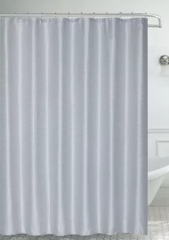 Dainty Home Lurex® Waffle Shower Curtain