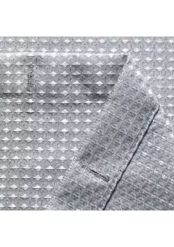 Dainty Home Lurex® Waffle Shower Curtain -Dainty Home Discount Store Belk 878