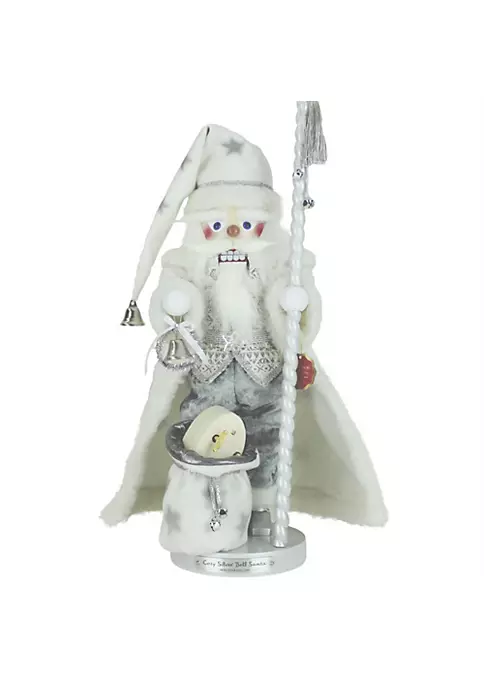 Steinbach Limited Edition Musical Big Nutcracker, Cozy Silver Bell Santa, 23" 1 Steinbach Limited Edition Musical Big Nutcracker, Cozy Silver Bell Santa, 23"