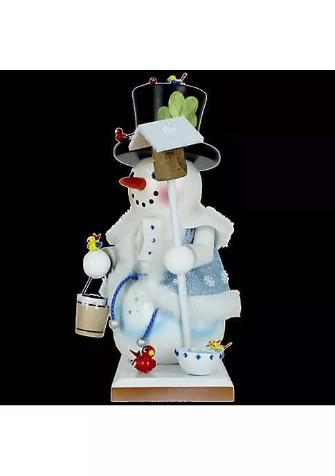 Steinbach (SN20BN2035L) Limited Edition Birdy Snowman Nutcracker, 12" 2 Steinbach (SN20BN2035L) Limited Edition Birdy Snowman Nutcracker, 12" - Image 2