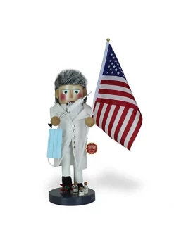 Steinbach (#SN21BN2056) Big Nutcracker Coll. Patriot COVID-19 Fighter Nutcracker -Dainty Home Discount Store Belk 947