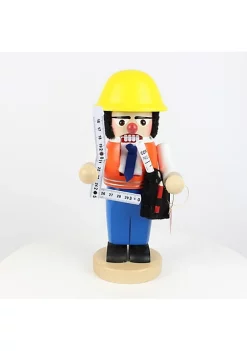 Steinbach Wooden Chubby Nutcracker, Construction Manager, 11.5"