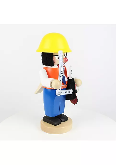 Steinbach Wooden Chubby Nutcracker, Construction Manager, 11.5" 2 Steinbach Wooden Chubby Nutcracker, Construction Manager, 11.5" - Image 2