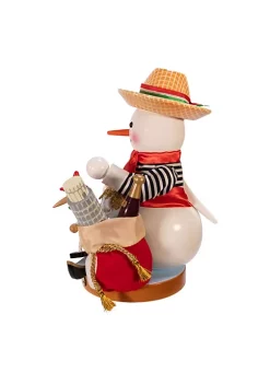 Steinbach Italian Snowman Nutcracker, 12.75" -Dainty Home Discount Store Belk 972